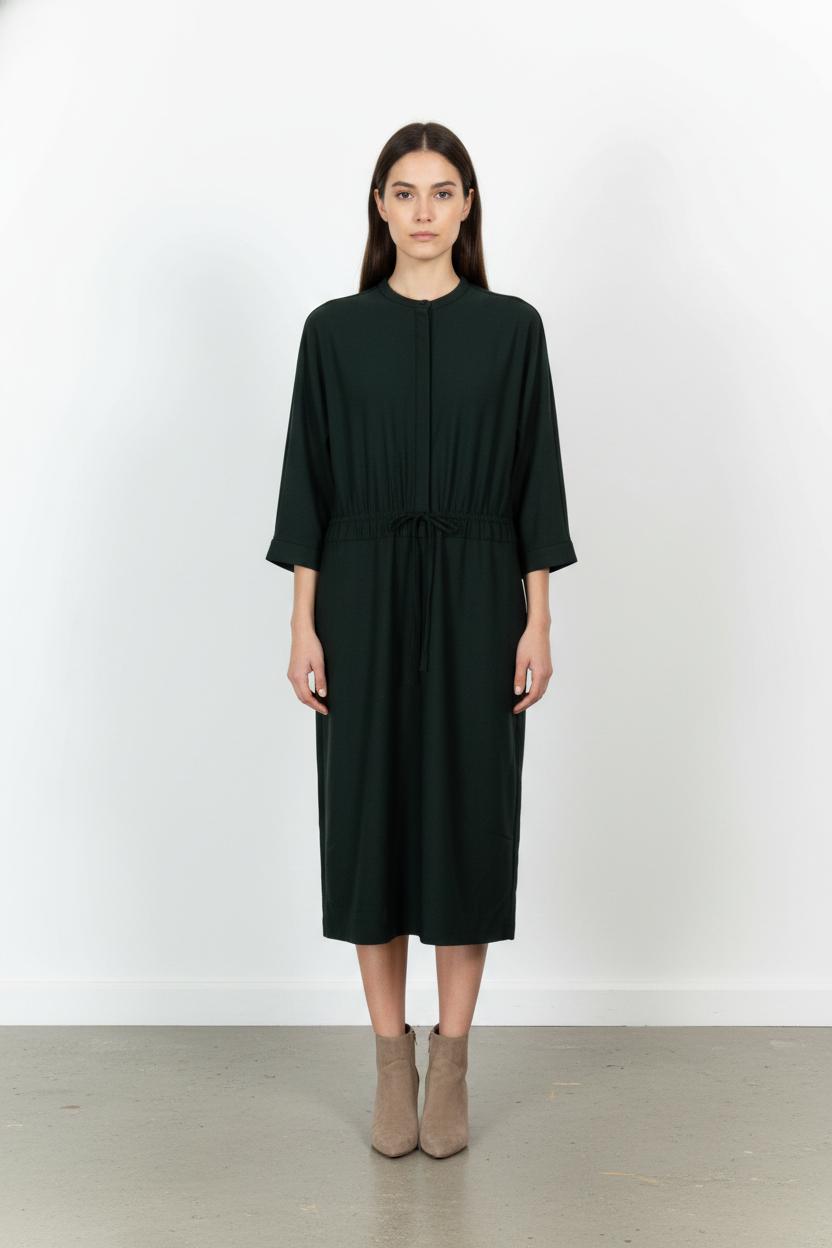 Robe Midi Verte - Taille S/36 de la marque COS | PARAD104337 - Vendu par Paradigme - Image 1