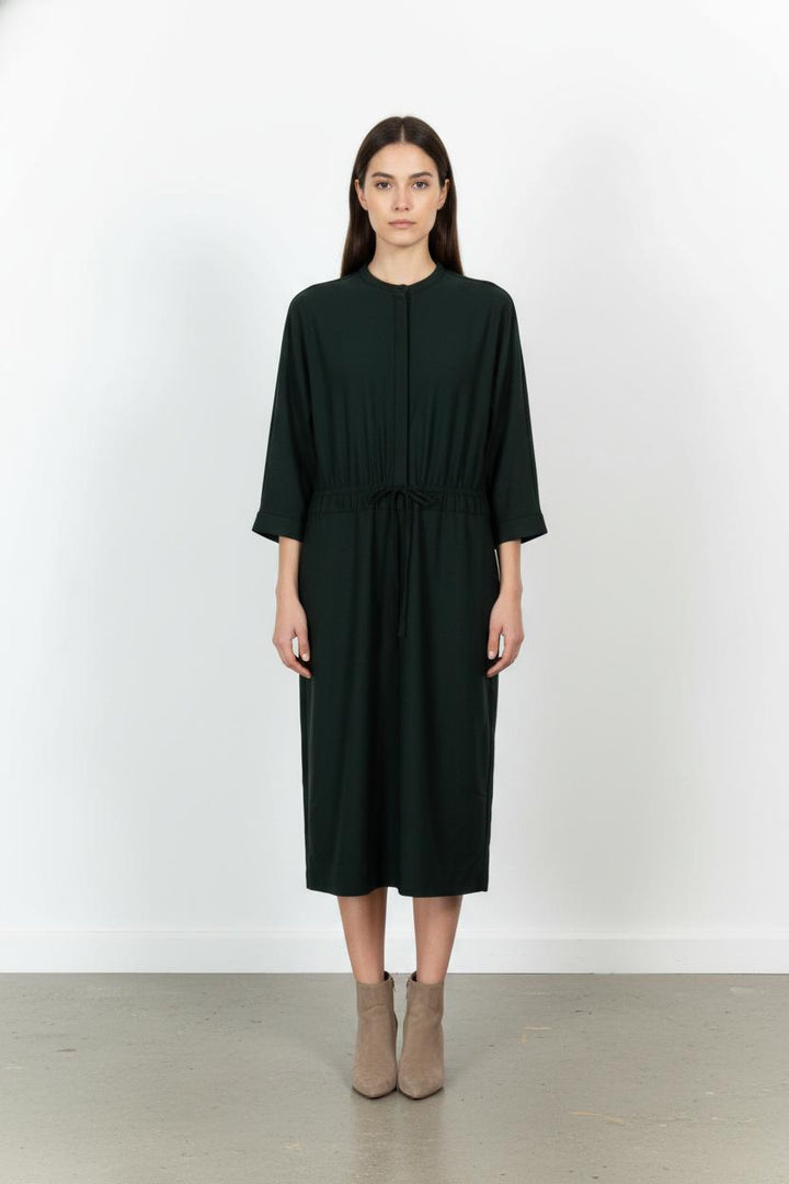 Robe Midi Verte - Taille S/36 de la marque COS | PARAD104337 - Vendu par Paradigme - Image 1