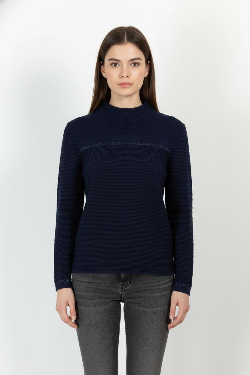 Pull Bleu - Taille L/40 de la marque Maison 123 | PARAD104338 - Vendu par Paradigme - Image 1