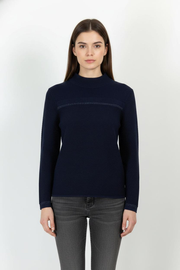 Pull Bleu - Taille L/40 de la marque Maison 123 | PARAD104338 - Vendu par Paradigme - Image 1