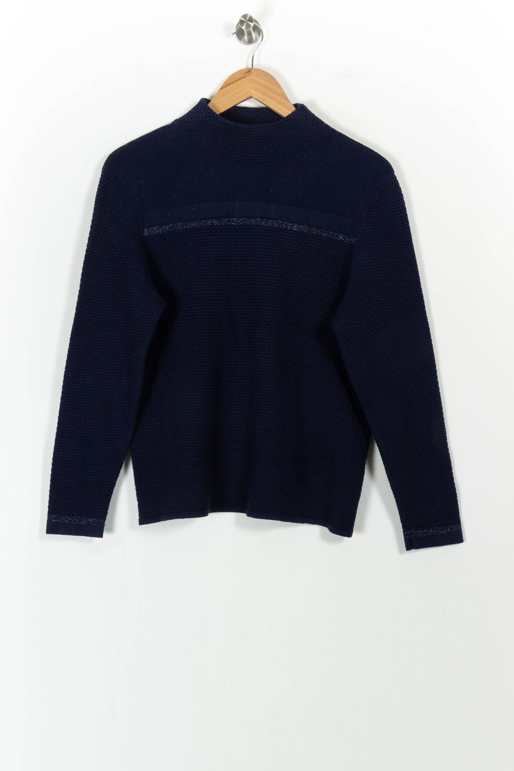 Pull Bleu - Taille L/40 de la marque Maison 123 | PARAD104338 - Vendu par Paradigme - Image 2