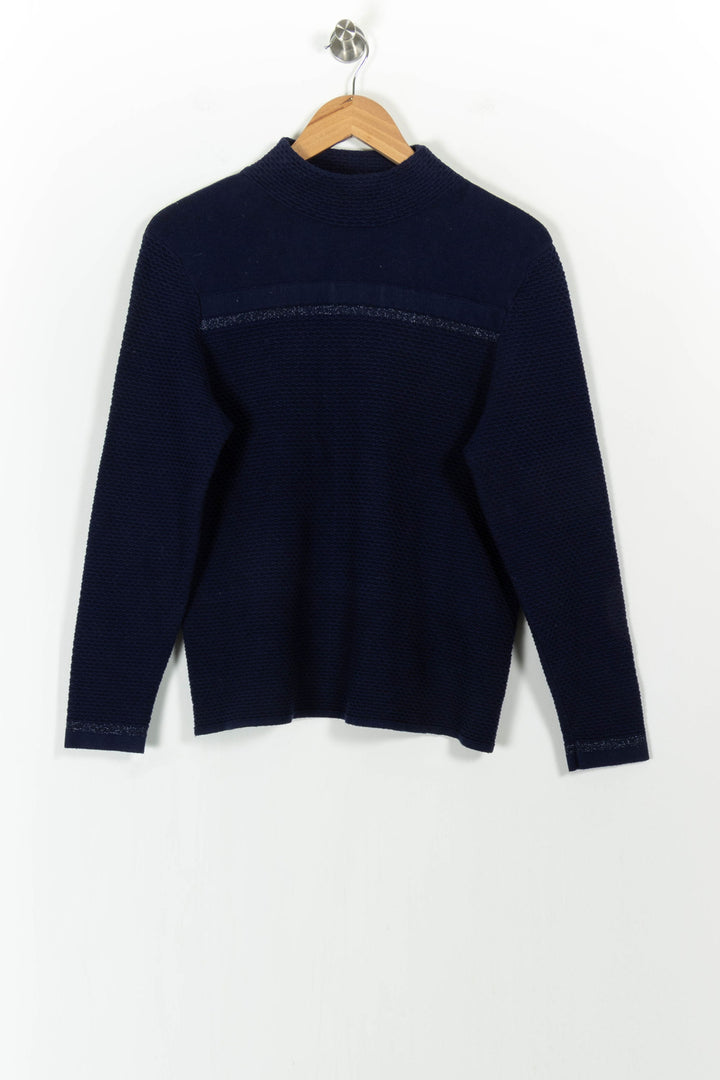 Pull Bleu - Taille L/40 de la marque Maison 123 | PARAD104338 - Vendu par Paradigme - Image 2