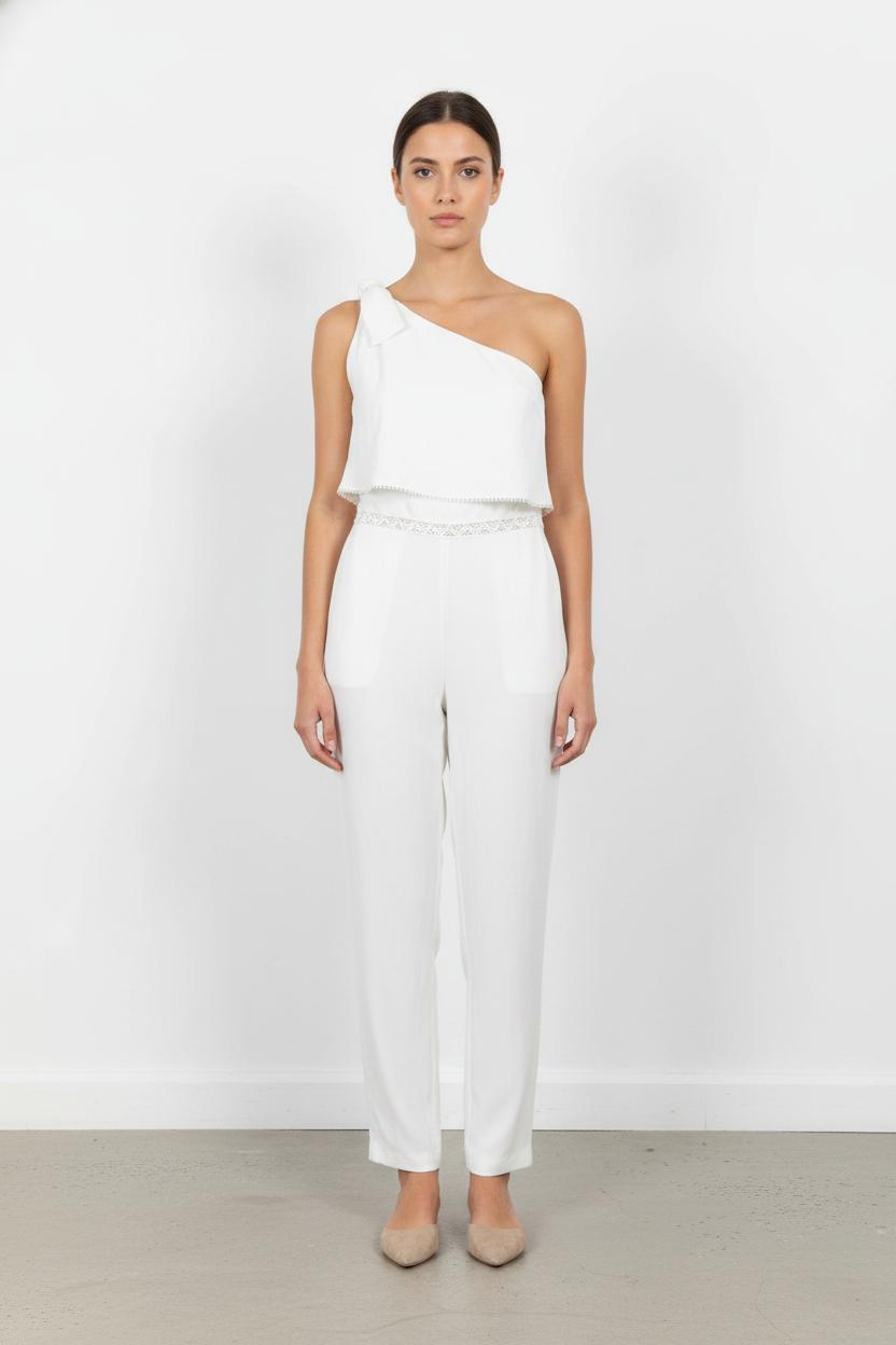 Combinaison Blanche - Taille S/36 de la marque Sézane | PARAD104343 - Vendu par Paradigme - Image 1