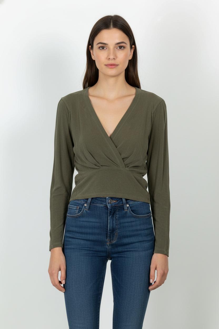 Blouse Verte - Taille M/38 de la marque IRO | PARAD104344 - Vendu par Paradigme - Image 1