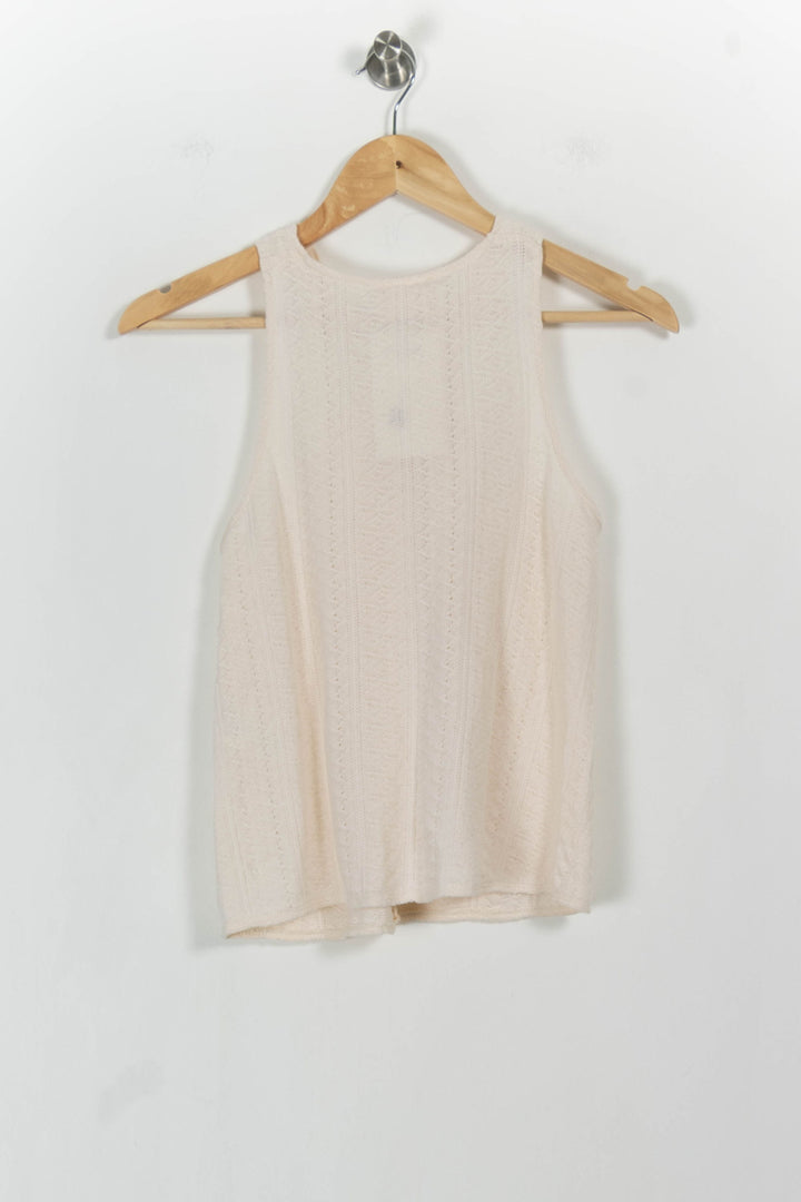 Débardeur Beige - Taille XS/34 de la marque Sézane | PARAD104348 - Vendu par Paradigme - Image 4