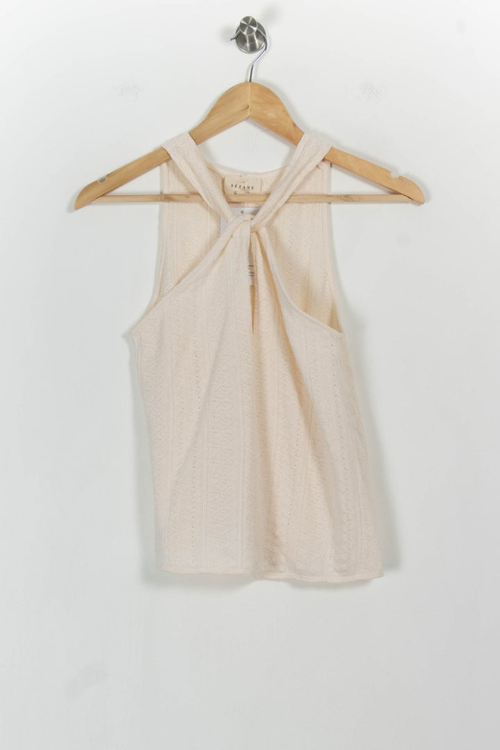 Débardeur Beige - Taille XS/34 de la marque Sézane | PARAD104348 - Vendu par Paradigme - Image 2