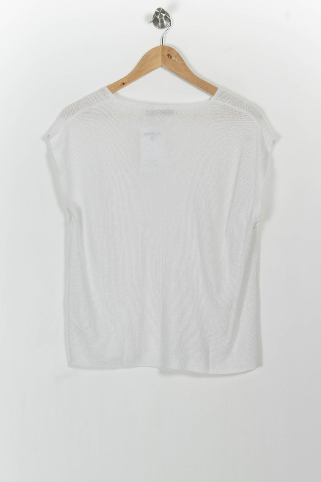 Débardeur Blanc - Taille L/40 de la marque La Fée Maraboutée | PARAD104349 - Vendu par Paradigme - Image 4