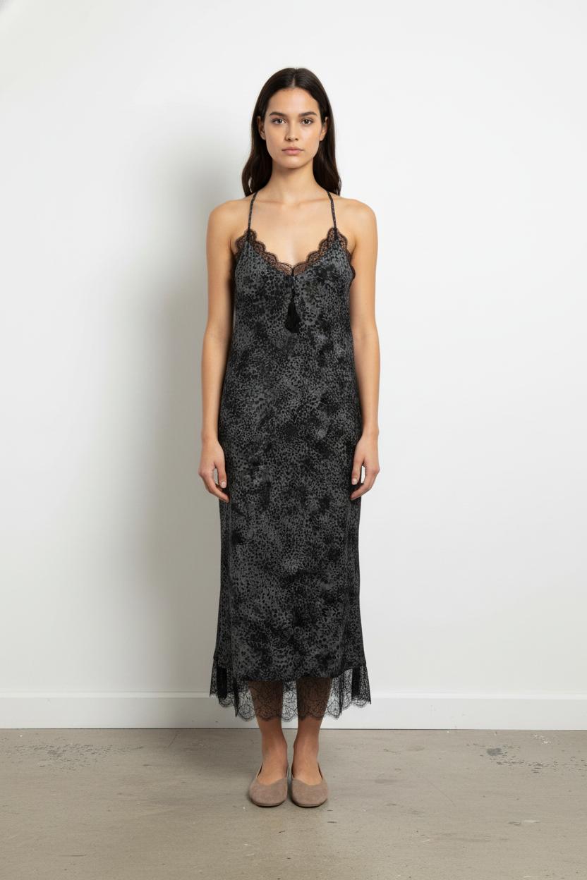 Robe Noire - Taille L/40 de la marque Maison 123 | PARAD104353 - Vendu par Paradigme - Image 1