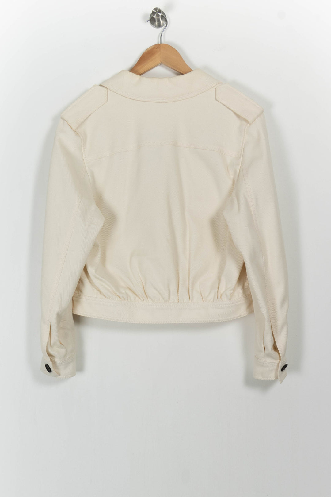 Veste Beige - Taille L/40 de la marque Claudie Pierlot | PARAD104354 - Vendu par Paradigme - Image 4