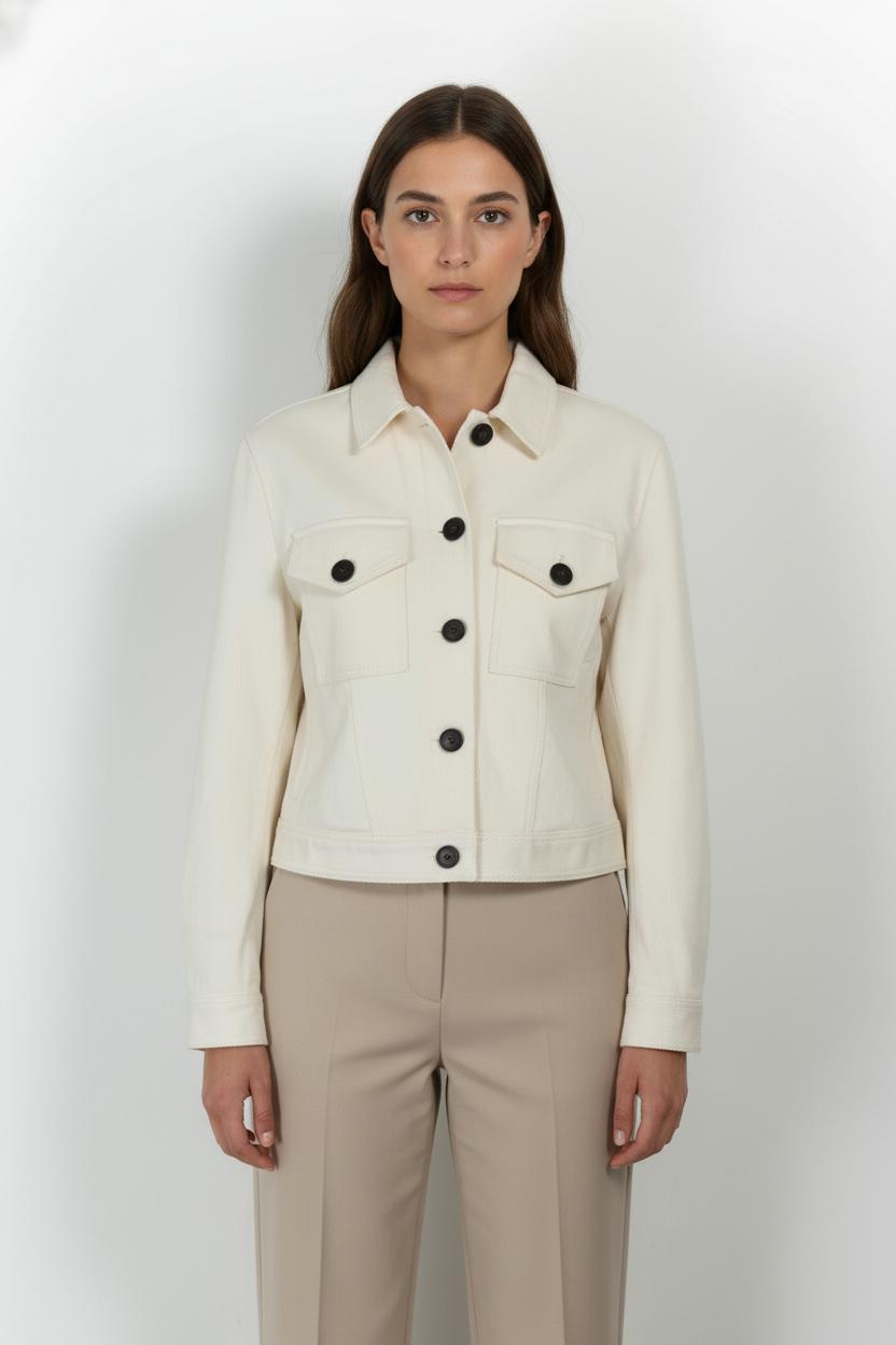 Veste Beige - Taille L/40 de la marque Claudie Pierlot | PARAD104354 - Vendu par Paradigme - Image 1