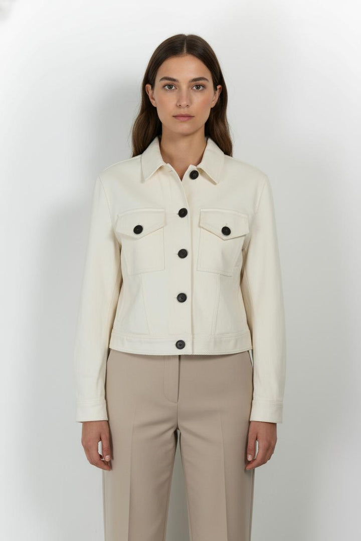 Veste Beige - Taille L/40 de la marque Claudie Pierlot | PARAD104354 - Vendu par Paradigme - Image 1