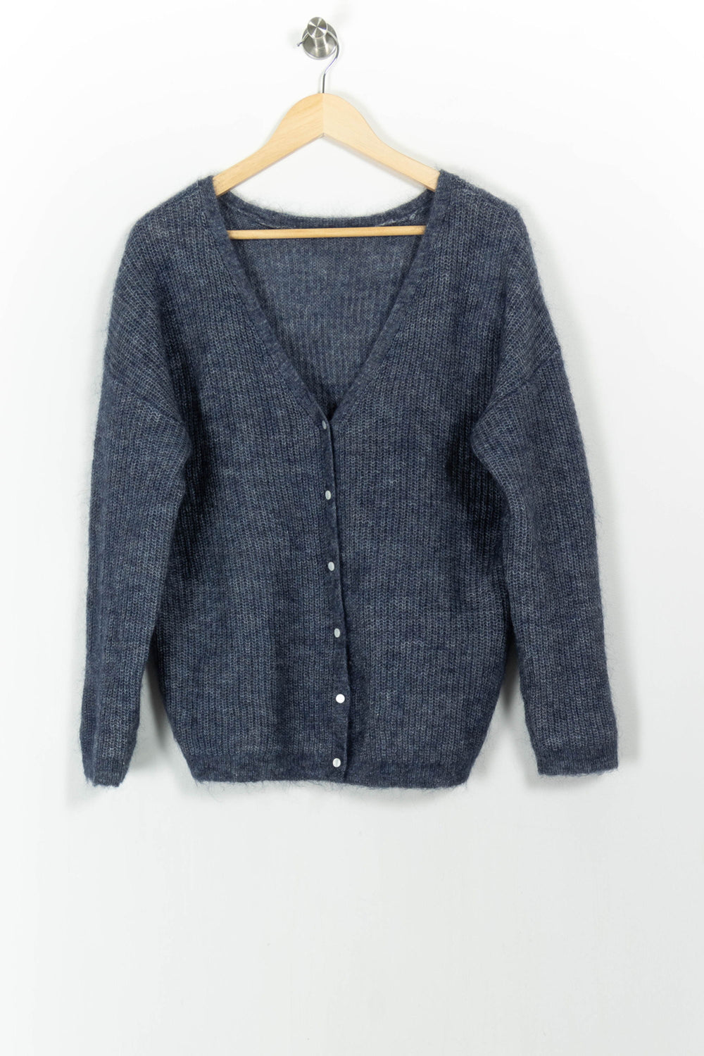 Cardigan Bleu - Taille L/40 de la marque Maison 123 | PARAD104358 - Vendu par Paradigme - Image 2