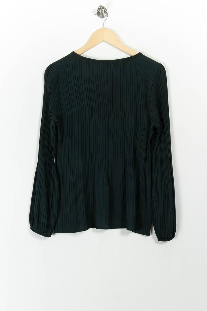 Blouse Verte - Taille L/40 de la marque La Fée Maraboutée | PARAD104359 - Vendu par Paradigme - Image 4