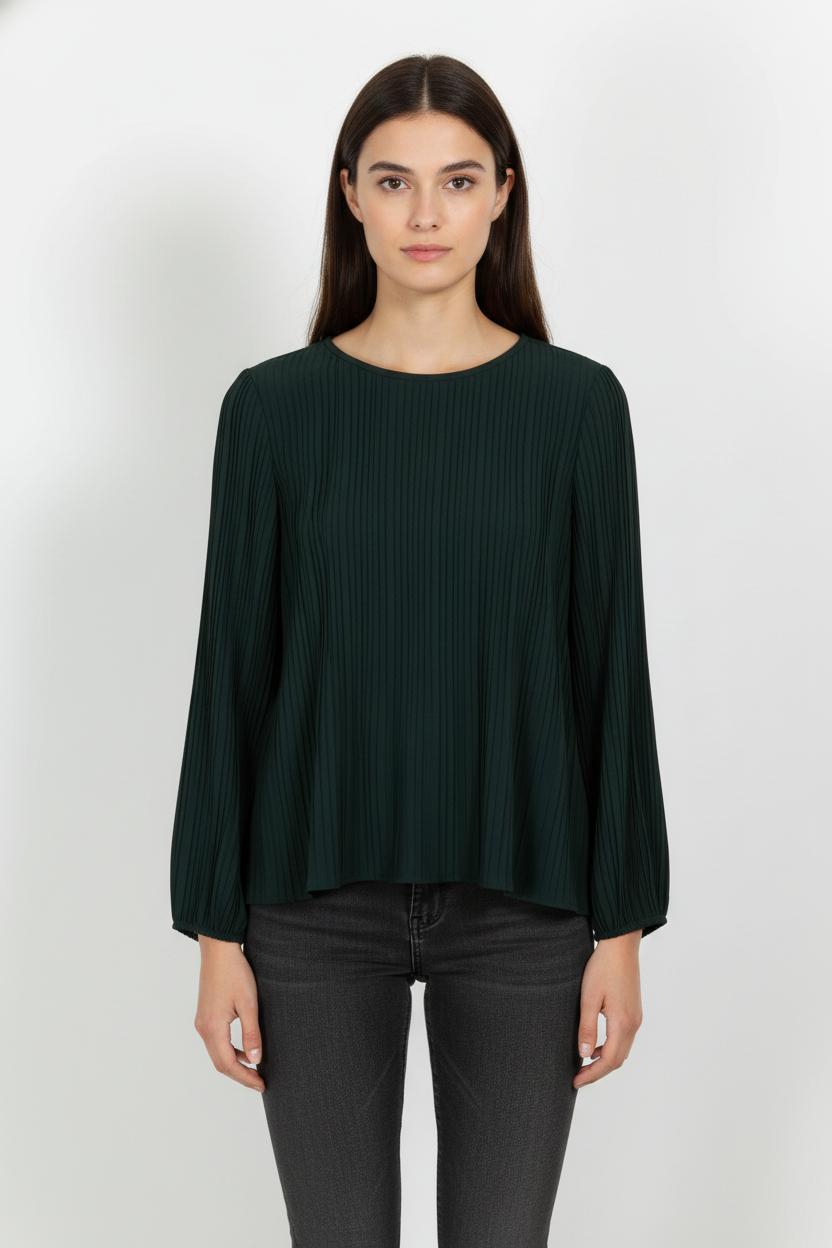 Blouse Verte - Taille L/40 de la marque La Fée Maraboutée | PARAD104359 - Vendu par Paradigme - Image 1