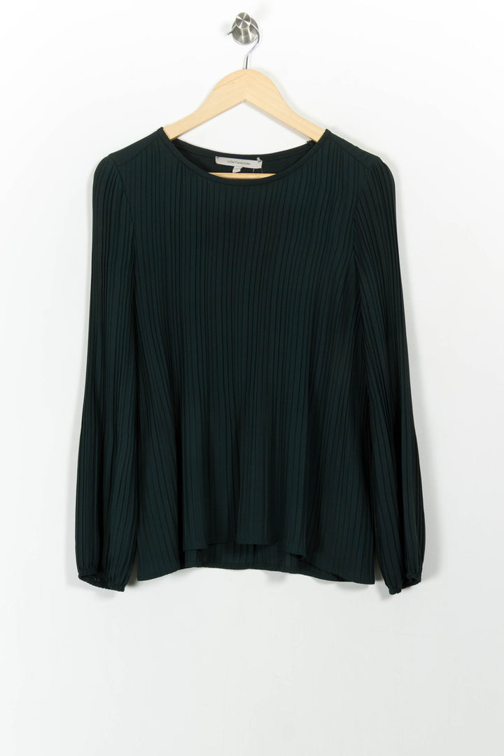Blouse Verte - Taille L/40 de la marque La Fée Maraboutée | PARAD104359 - Vendu par Paradigme - Image 2