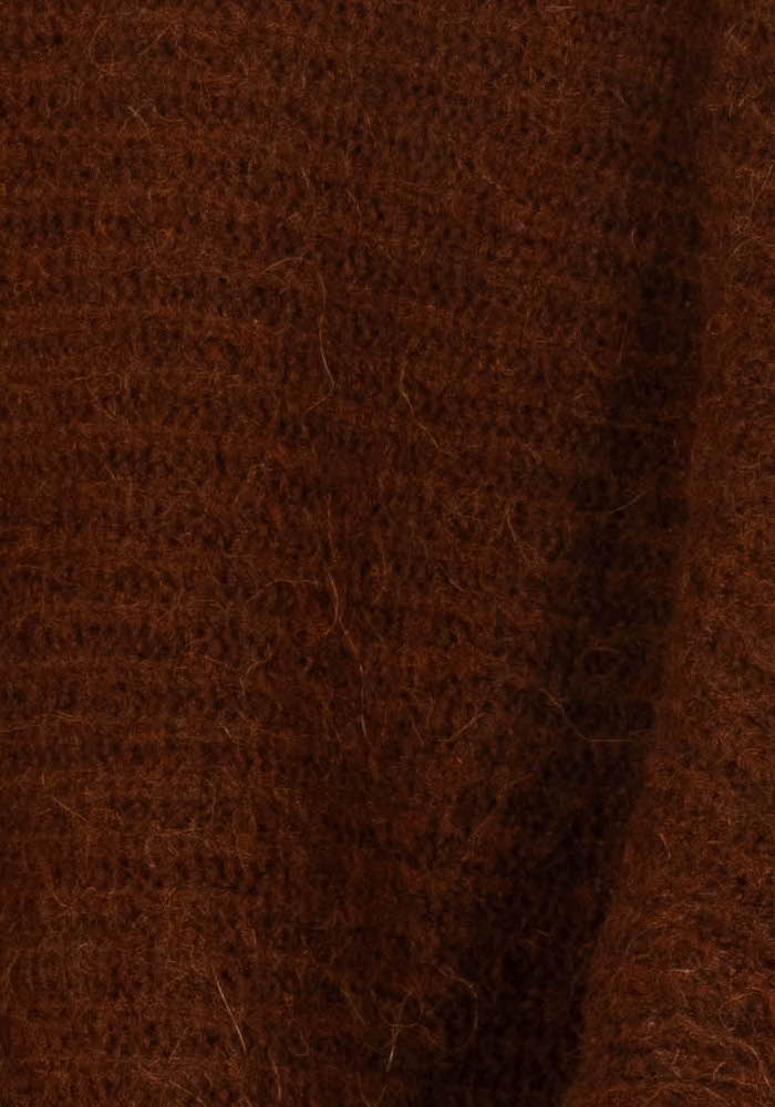 Pull Marron - Taille L/40 de la marque La Fée Maraboutée | PARAD104360 - Vendu par Paradigme - Image 3