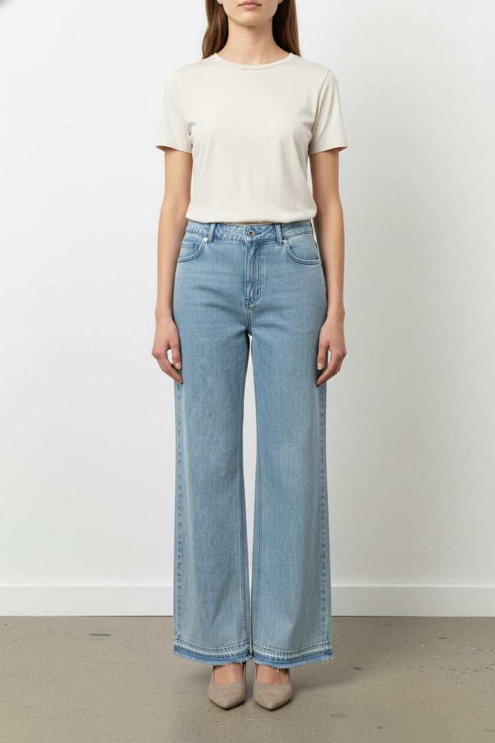 Jean Large Bleu - Taille XL/42 de la marque IKKS | PARAD104362 - Vendu par Paradigme - Image 1