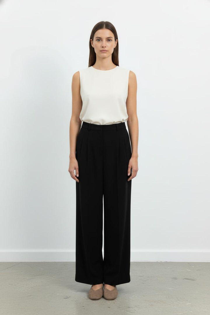 Pantalon Noir - Taille L/40 de la marque La Fée Maraboutée | PARAD104363 - Vendu par Paradigme - Image 1