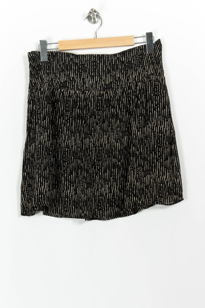 Jupe Plissée Noire et Beige - Taille XL/42 de la marque Maison 123 | PARAD104364 - Vendu par Paradigme - Image 4
