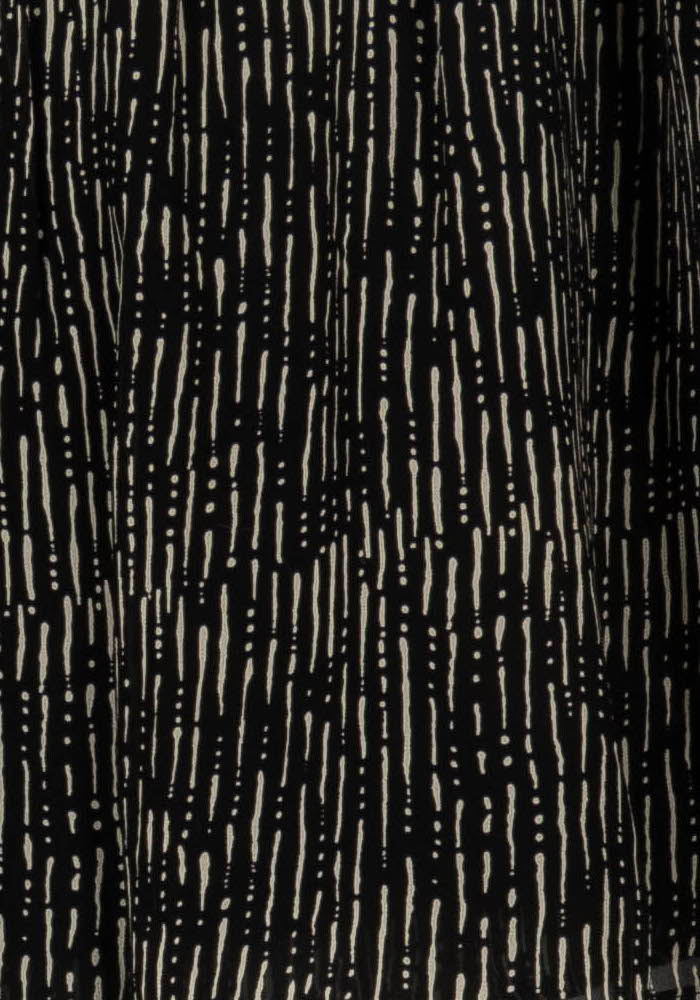 Jupe Plissée Noire et Beige - Taille XL/42 de la marque Maison 123 | PARAD104364 - Vendu par Paradigme - Image 3