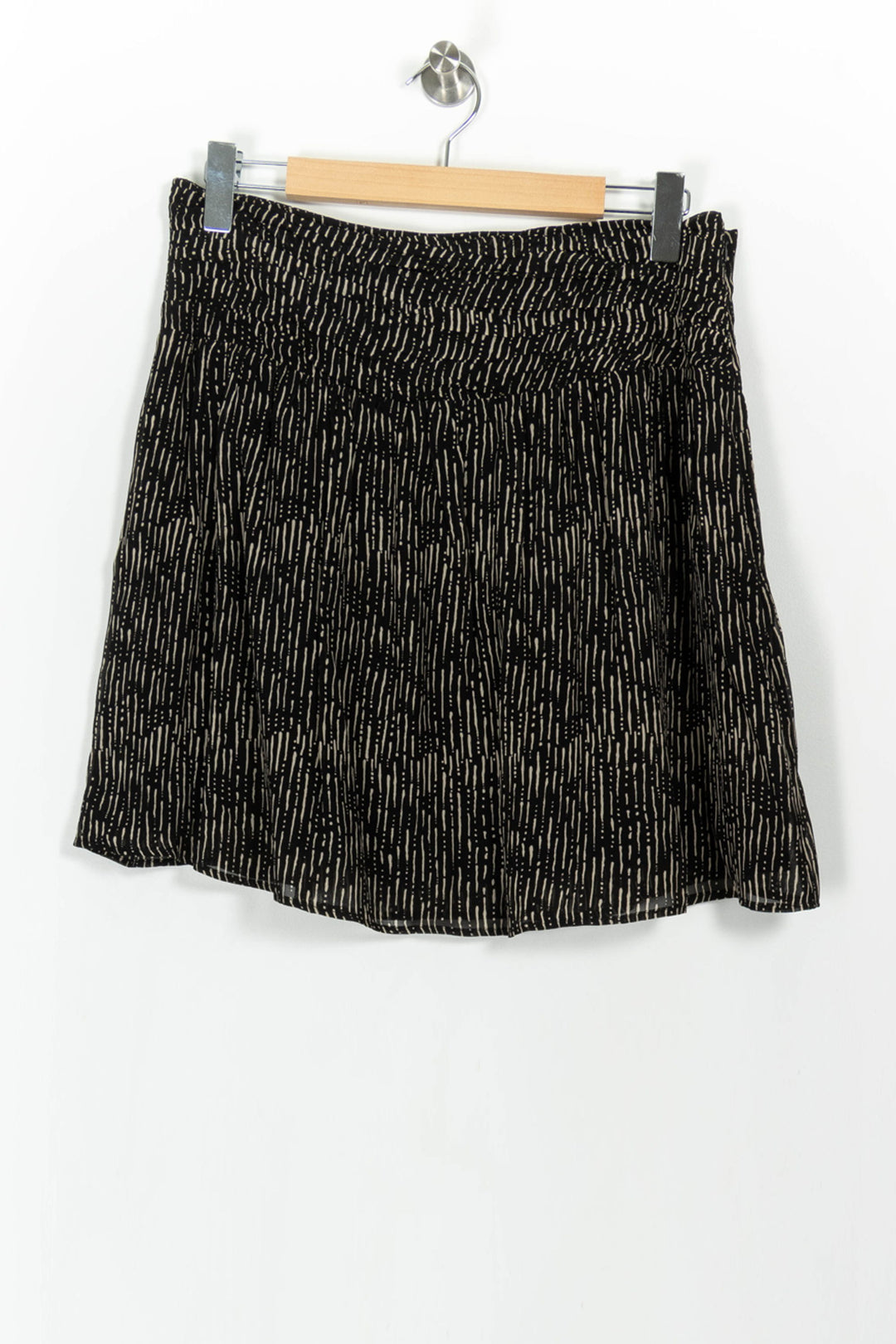 Jupe Plissée Noire et Beige - Taille XL/42 de la marque Maison 123 | PARAD104364 - Vendu par Paradigme - Image 2
