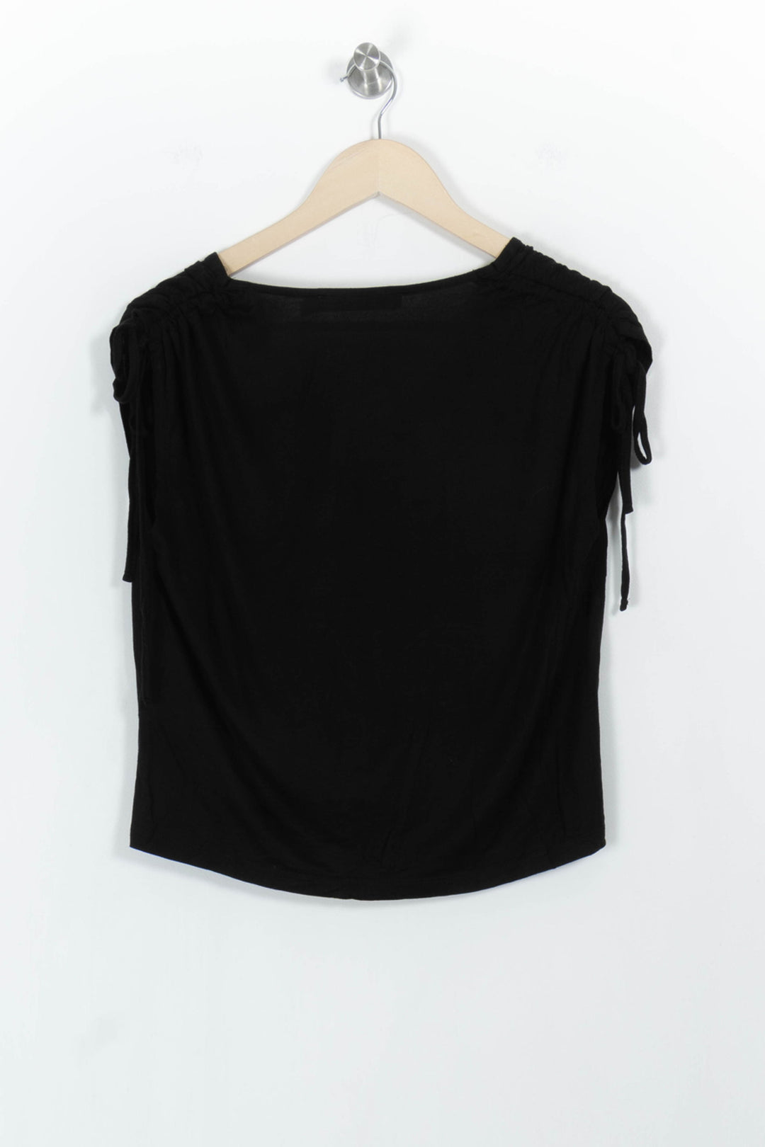 Top Noir - Taille M/38 de la marque La Fée Maraboutée | PARAD104365 - Vendu par Paradigme - Image 4