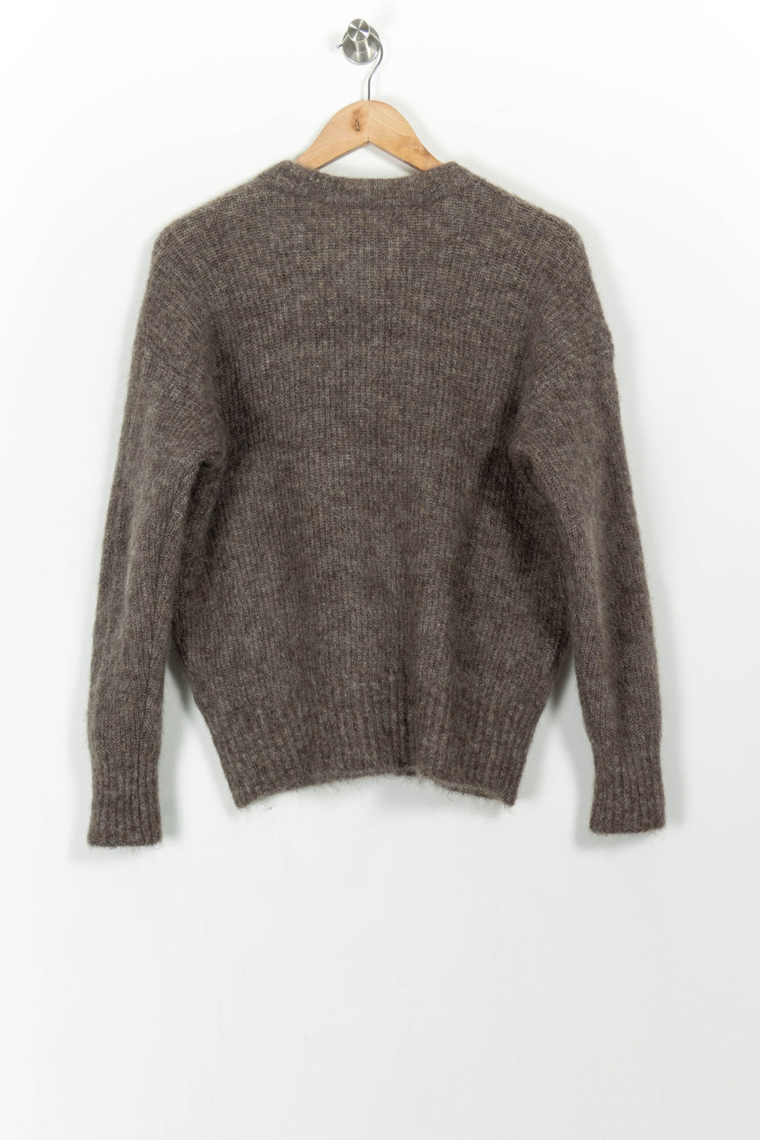 Cardigan Marron - Taille M/38 de la marque Maison 123 | PARAD104368 - Vendu par Paradigme - Image 4
