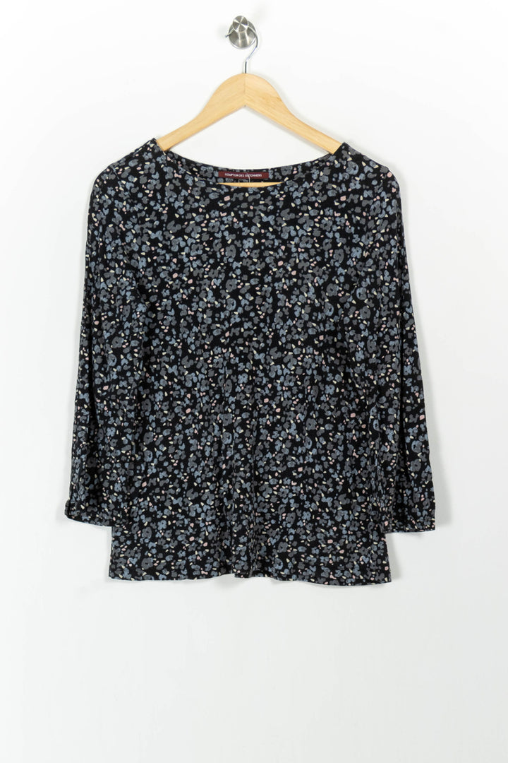 Blouse Noire et Bleue - Taille XL/42 de la marque Comptoir des Cotonniers | PARAD104370 - Vendu par Paradigme - Image 2