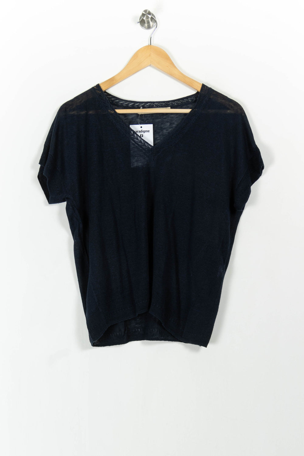 Tee-shirt Bleu - Taille S/36 de la marque La Fée Maraboutée | PARAD104371 - Vendu par Paradigme - Image 2