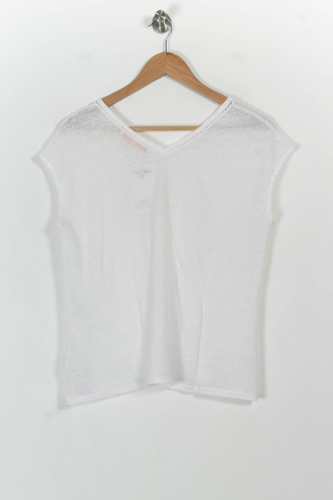 Tee-shirt Blanc - Taille L/40 de la marque La Fée Maraboutée | PARAD104372 - Vendu par Paradigme - Image 4