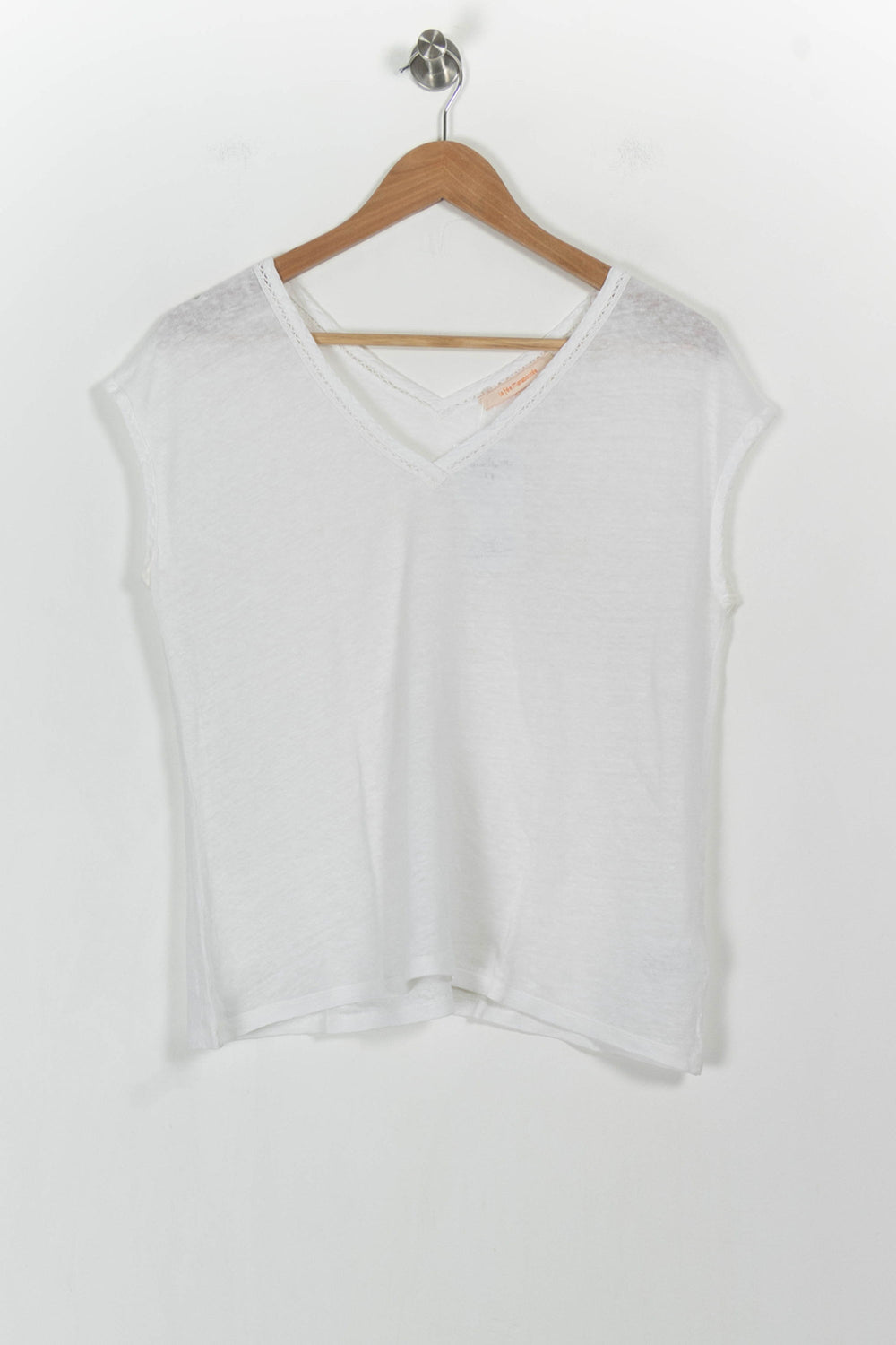 Tee-shirt Blanc - Taille L/40 de la marque La Fée Maraboutée | PARAD104372 - Vendu par Paradigme - Image 2