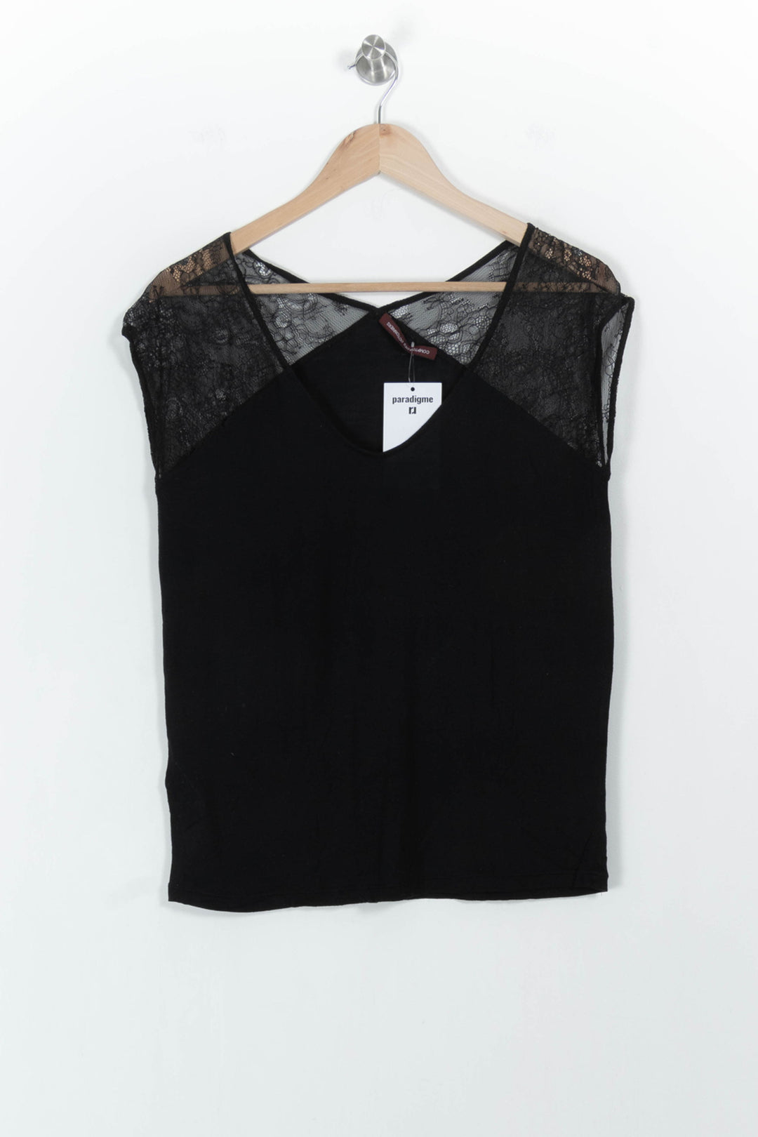 Top Noir - Taille XL/42 de la marque Comptoir des Cotonniers | PARAD104373 - Vendu par Paradigme - Image 2