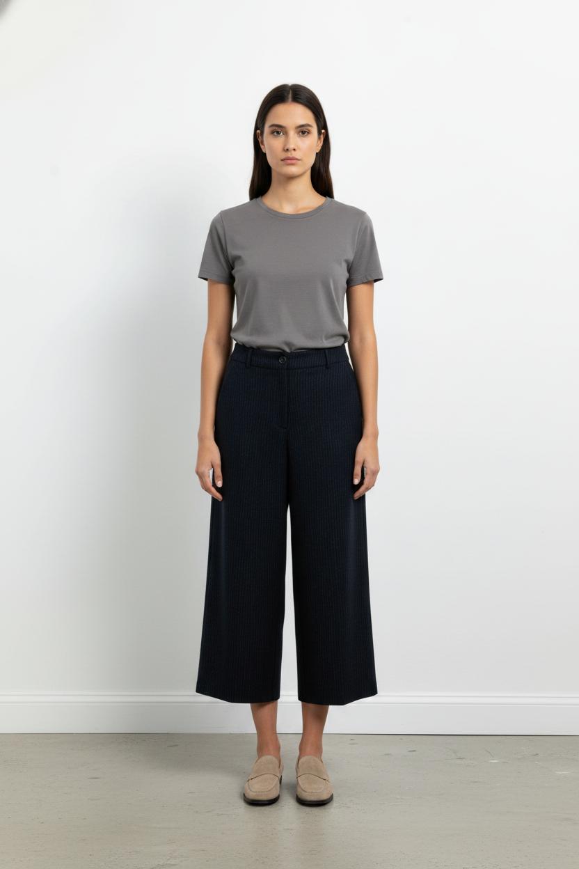 Pantalon Large Bleu - Taille M/38 de la marque La Fée Maraboutée | PARAD104374 - Vendu par Paradigme - Image 1