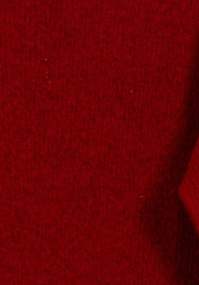 Robe Pull Bordeaux - Taille M/38 de la marque La Fée Maraboutée | PARAD104375 - Vendu par Paradigme - Image 3