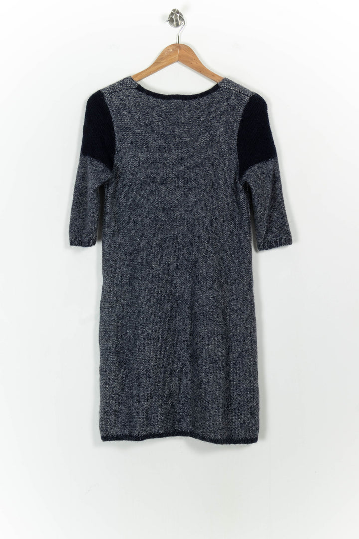 Robe Pull Bleu et Noir - Taille S/36 de la marque Bérénice | PARAD104376 - Vendu par Paradigme - Image 4