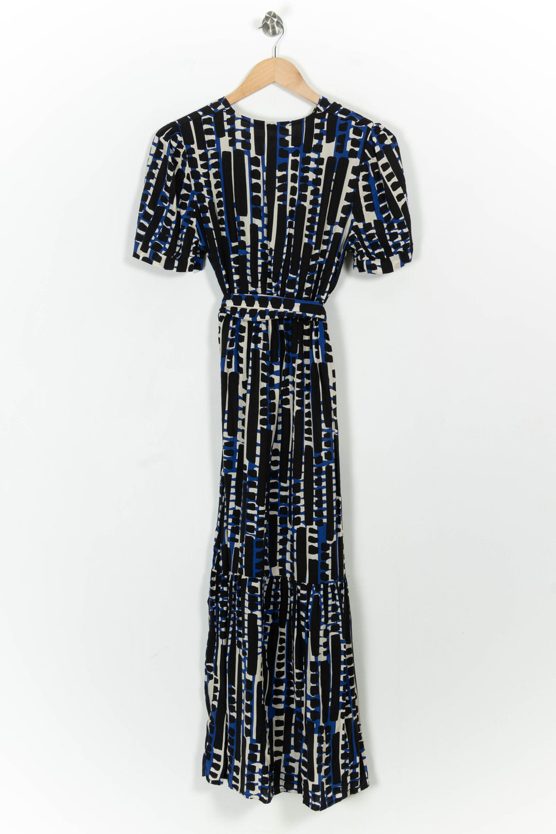 Robe Longue Noire et Bleue - Taille L/40 de la marque La Fée Maraboutée | PARAD104379 - Vendu par Paradigme - Image 4