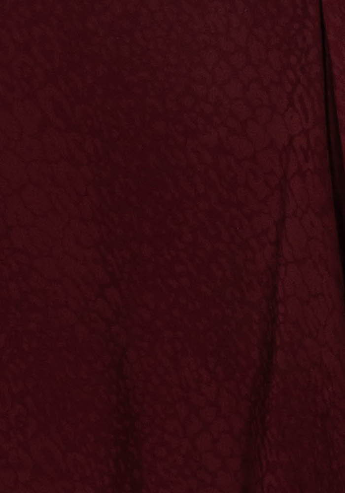 Blouse Bordeaux - Taille S/36 de la marque Claudie Pierlot | PARAD104381 - Vendu par Paradigme - Image 3