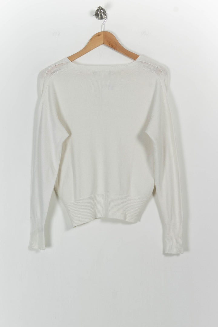 Pull Beige - Taille XS/34 de la marque La Fée Maraboutée | PARAD104394 - Vendu par Paradigme - Image 4