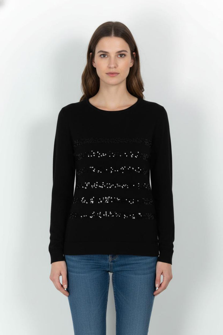 Pull Noir - Taille S/36 de la marque Comptoir des Cotonniers | PARAD104399 - Vendu par Paradigme - Image 1