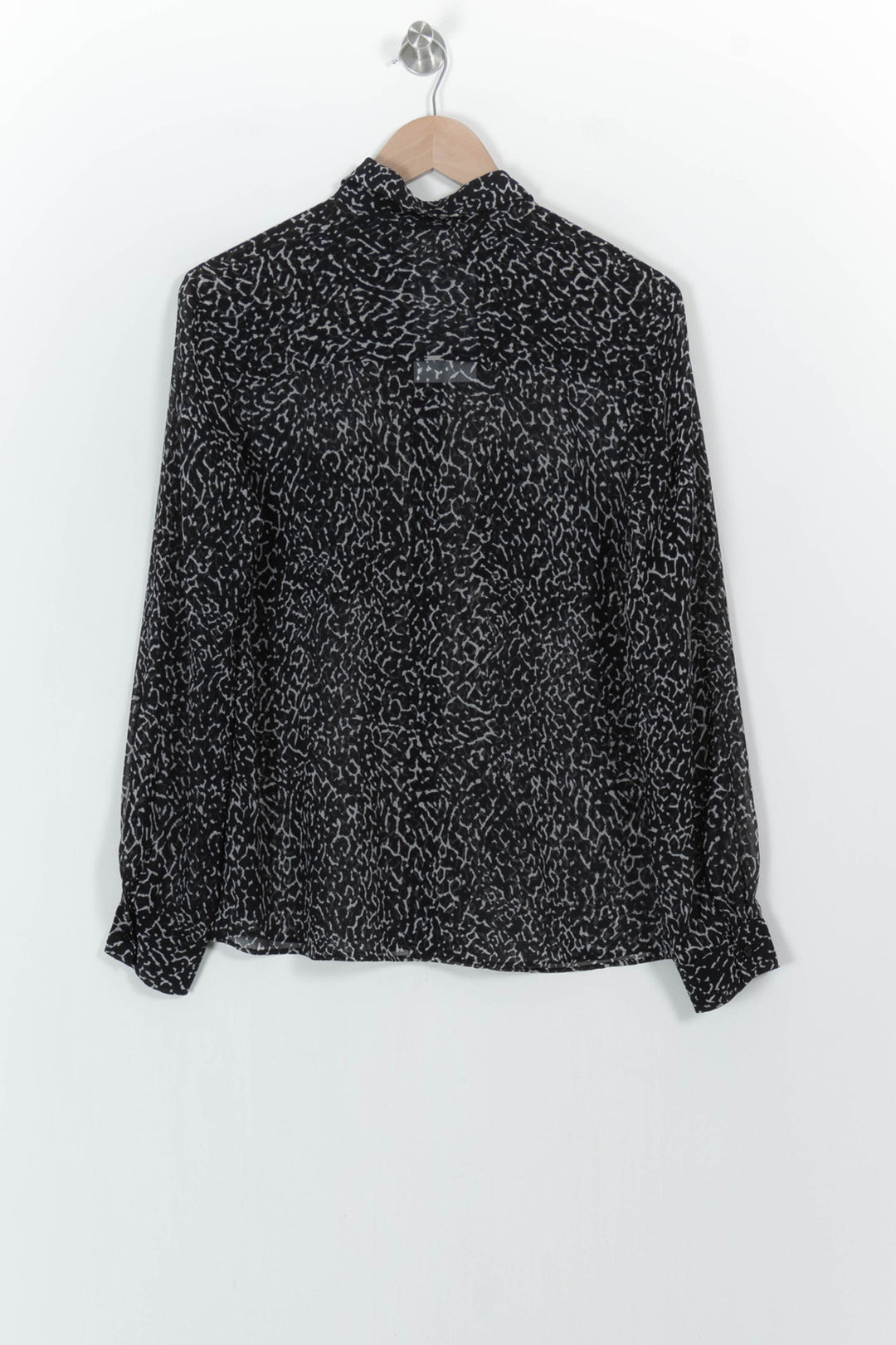 Chemise Noire et Blanche - Taille L/40 de la marque IKKS | PARAD104401 - Vendu par Paradigme - Image 4