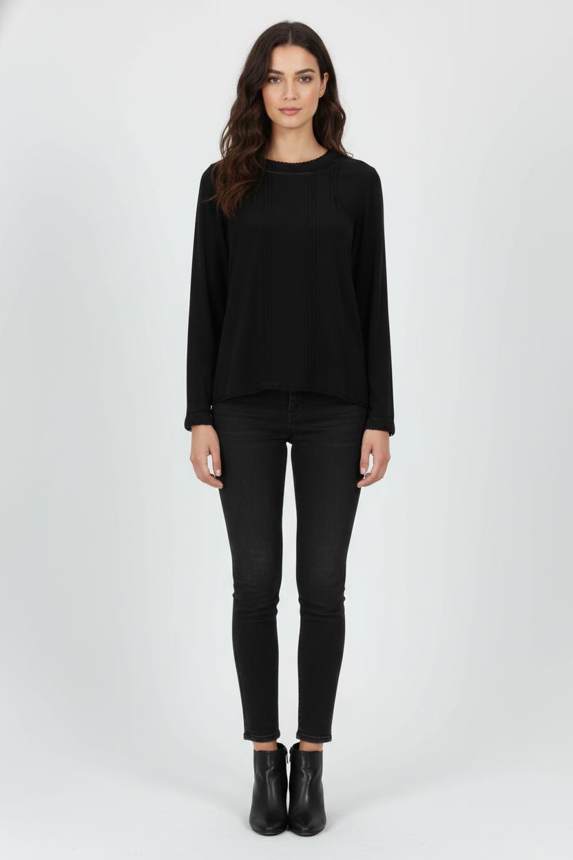 Blouse Noire - Taille L/40 de la marque Comptoir des Cotonniers | PARAD104402 - Vendu par Paradigme - Image 1