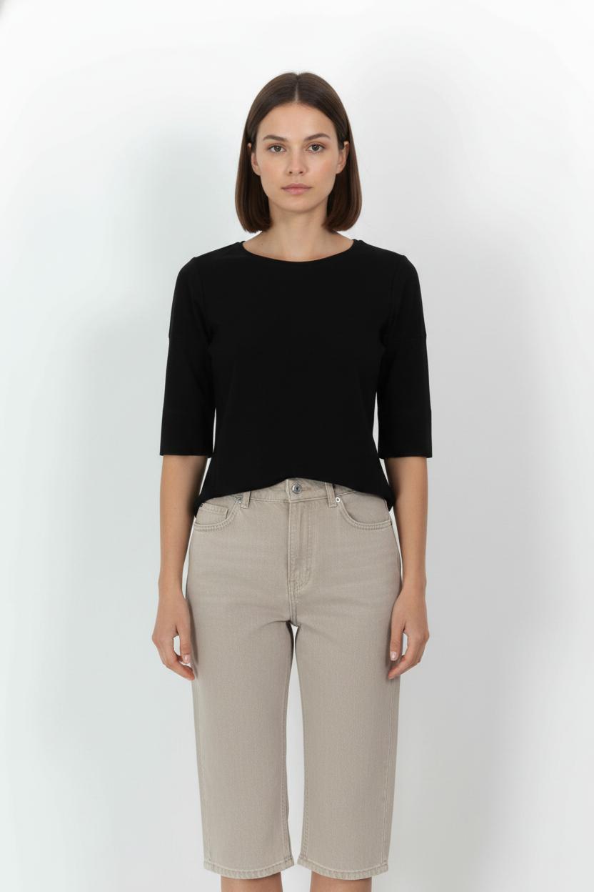 Tee-shirt Noir - Taille S/36 de la marque Comptoir des Cotonniers | PARAD104405 - Vendu par Paradigme - Image 1