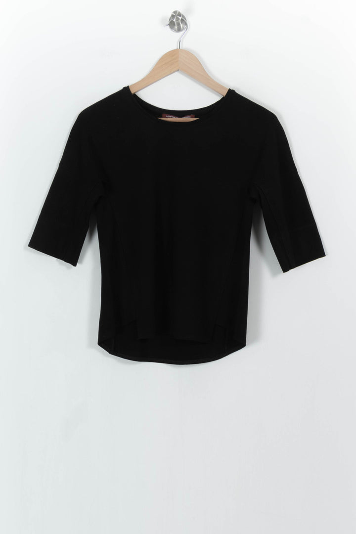 Tee-shirt Noir - Taille S/36 de la marque Comptoir des Cotonniers | PARAD104405 - Vendu par Paradigme - Image 2