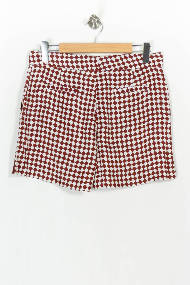 Short Bordeaux et Blanc - Taille L/40 de la marque Bimba y Lola | PARAD104408 - Vendu par Paradigme - Image 4