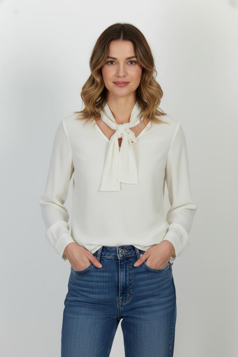 Blouse Blanche - Taille L/40 de la marque Comptoir des Cotonniers | PARAD104411 - Vendu par Paradigme - Image 1