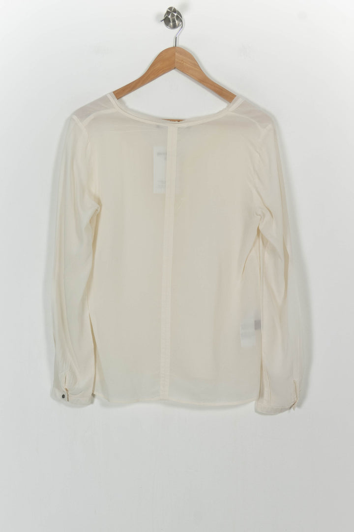 Blouse Blanche - Taille M/38 de la marque Comptoir des Cotonniers | PARAD104412 - Vendu par Paradigme - Image 4