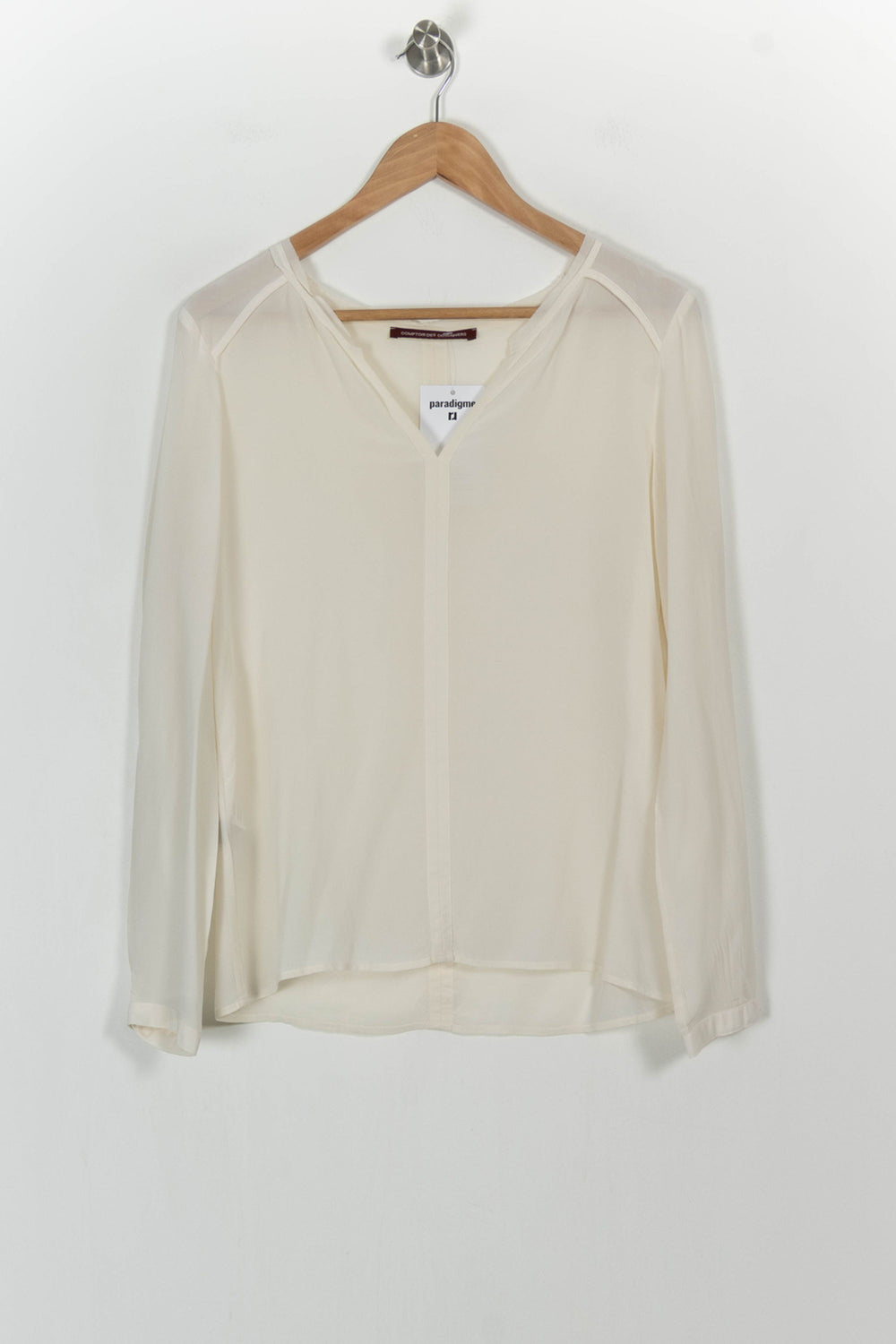 Blouse Blanche - Taille M/38 de la marque Comptoir des Cotonniers | PARAD104412 - Vendu par Paradigme - Image 2