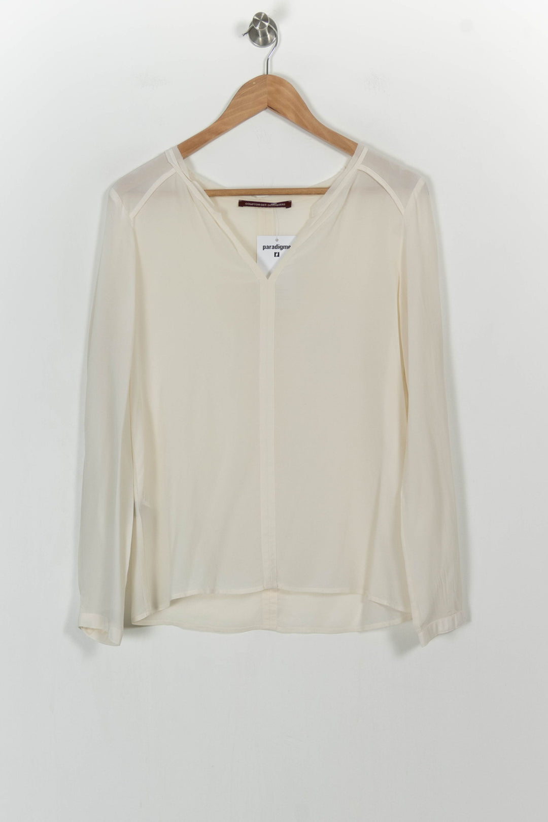 Blouse Blanche - Taille M/38 de la marque Comptoir des Cotonniers | PARAD104412 - Vendu par Paradigme - Image 2