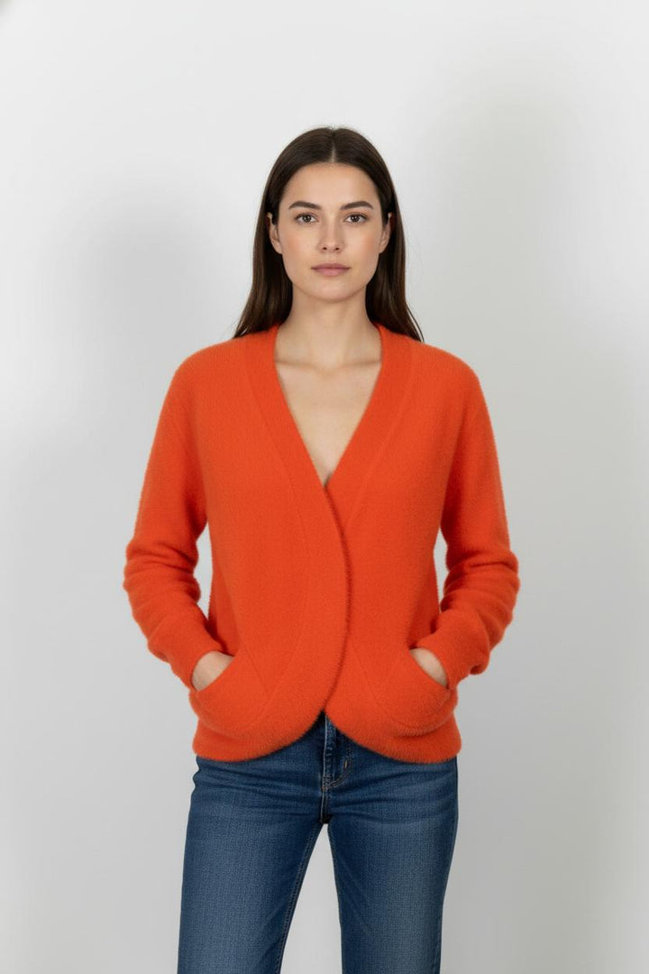 Pull Orange - Taille S/36 de la marque Suncoo | PARAD104415 - Vendu par Paradigme - Image 1