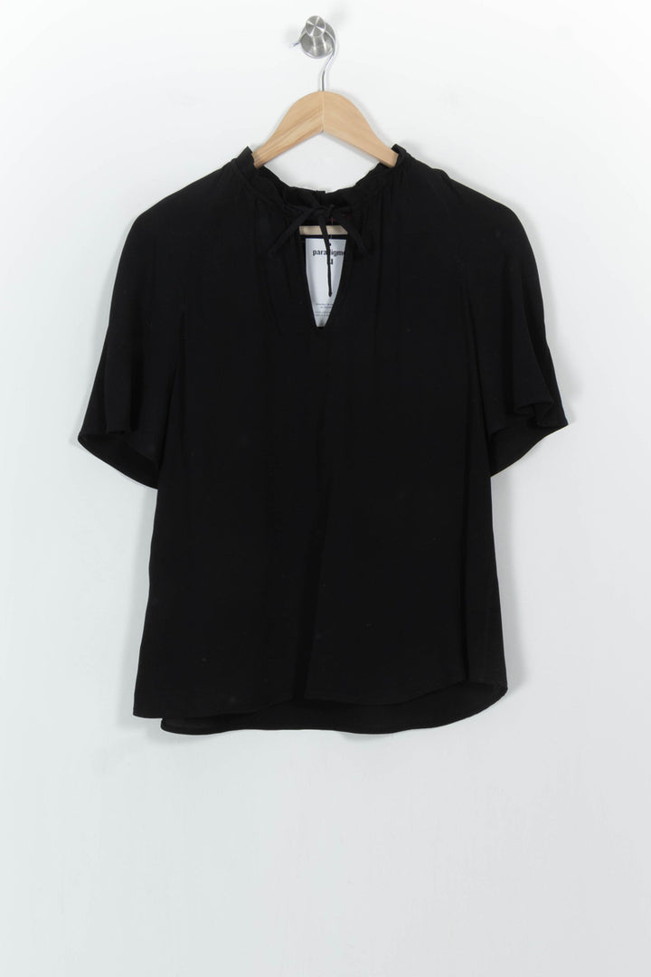 Blouse Noire - Taille M/38 de la marque Comptoir des Cotonniers | PARAD104416 - Vendu par Paradigme - Image 2